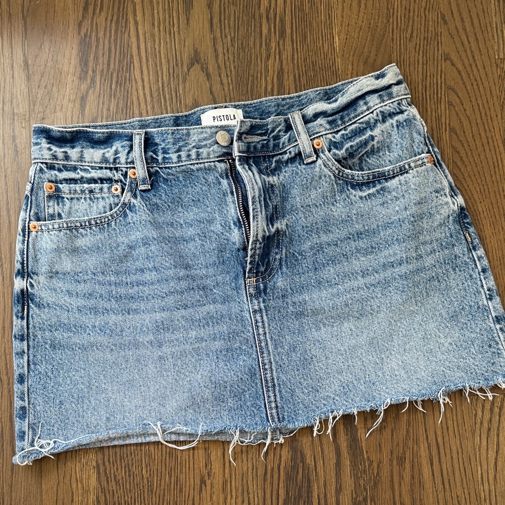 Pistola sz 28 denim skirt